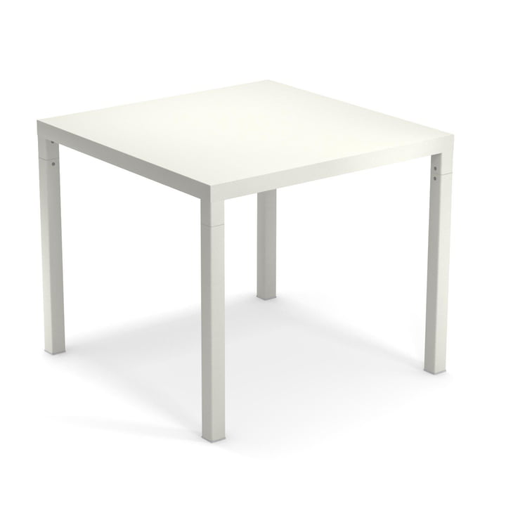 Nova bordet fra Emu i hvidt, 90 x 90 cm
