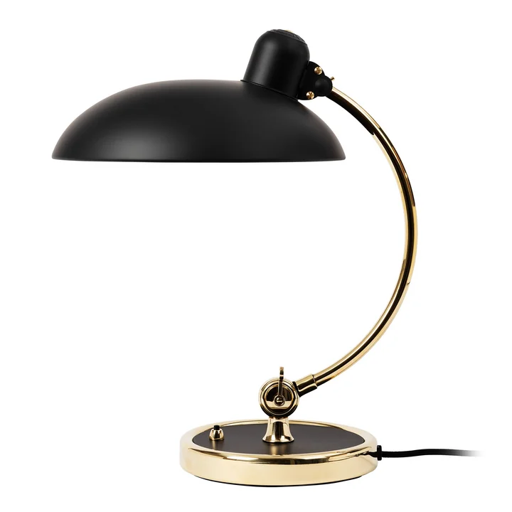 6631 -T Luxus bordlampe fra KAISER idell i messing / mat sort