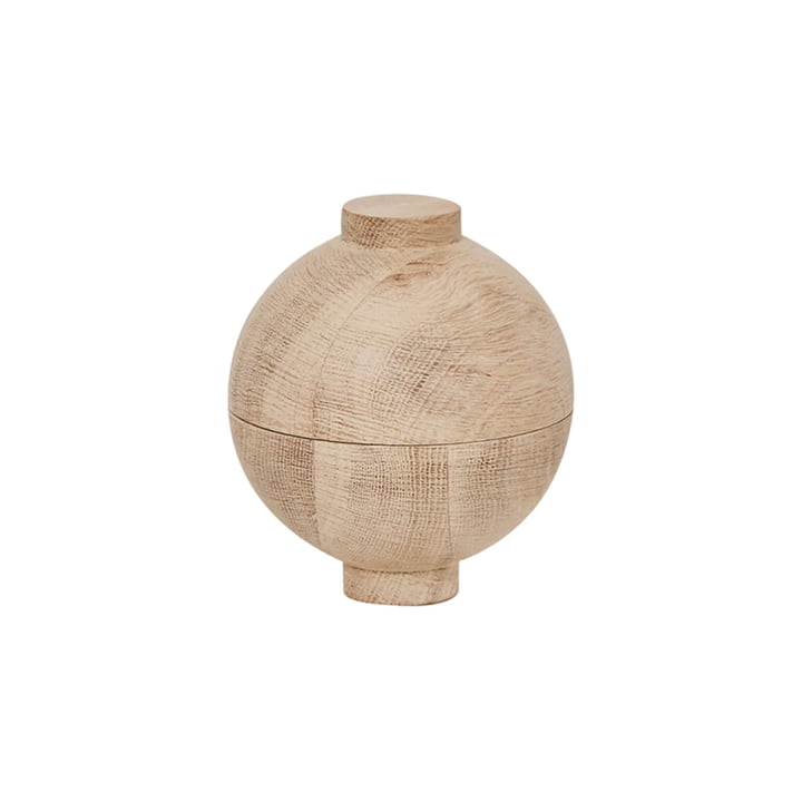 Wooden Sphere Ø 12 x H 15 cm, eg af Kristina Dam Studio