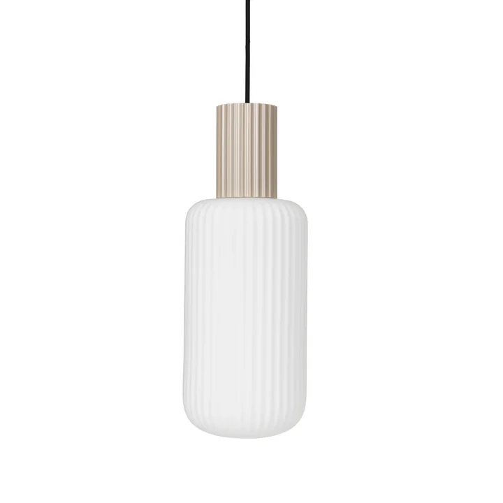 Lolly pendel fra Broste Copenhagen i sand / hvid, Ø 16 cm