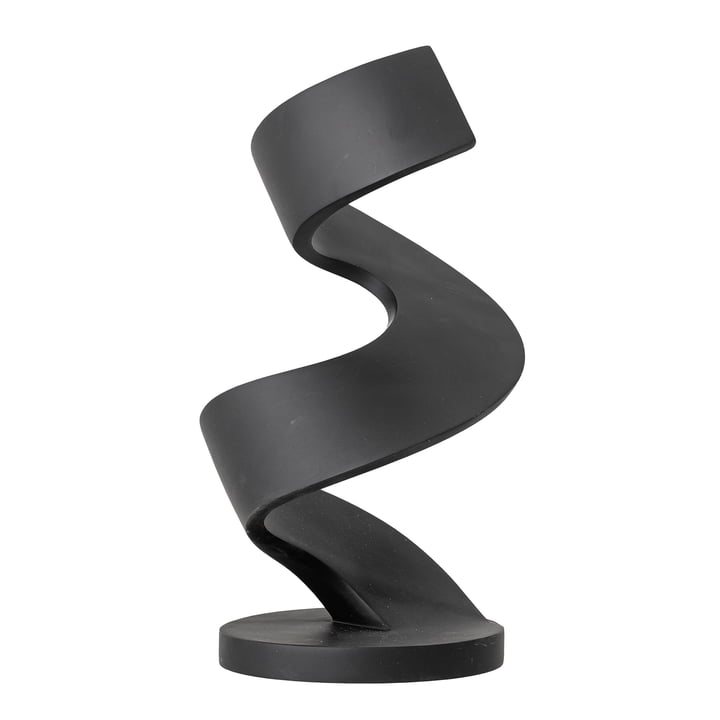 Siele skulpturen af Bloomingville i sort, H 32 cm
