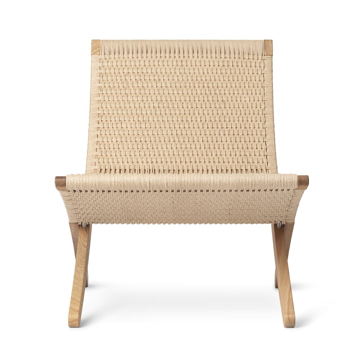 MG501 Cuba Chair af Carl Hansen i naturlig flet/eg finish