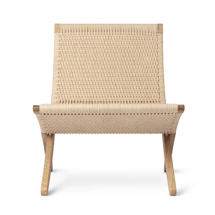 MG501 Cuba Chair af Carl Hansen i naturlig flet/eg finish