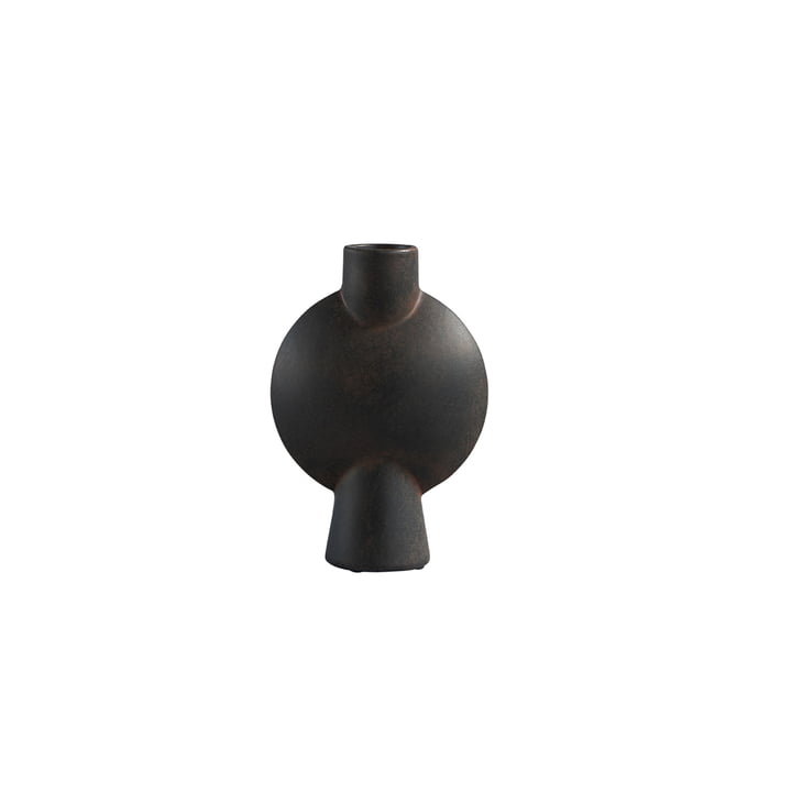 The Sphere Vase Bubl Mini fra 101 Copenhagen, kaffe / mørkebrun