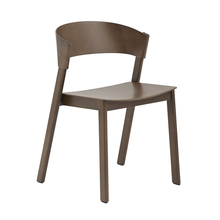 Cover Side Chair fra Muuto, mørkebrun