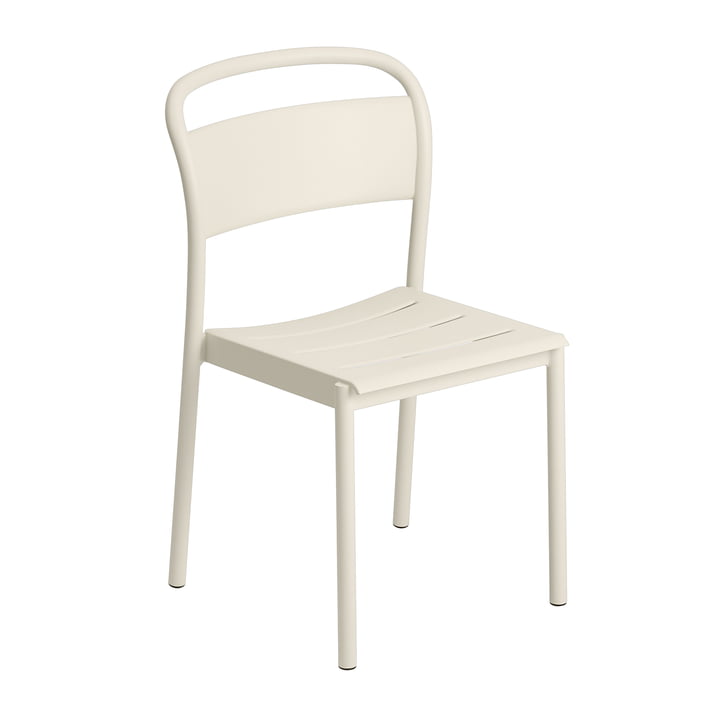 Linear Steel Side Chair fra Muuto, off-white
