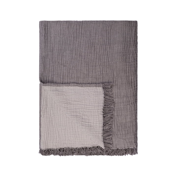 Cocoon tæppet fra Collection, mørkegrå
