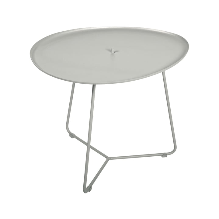 Cocotte lavt bord af Fermob, H 43,5 cm, lergråt