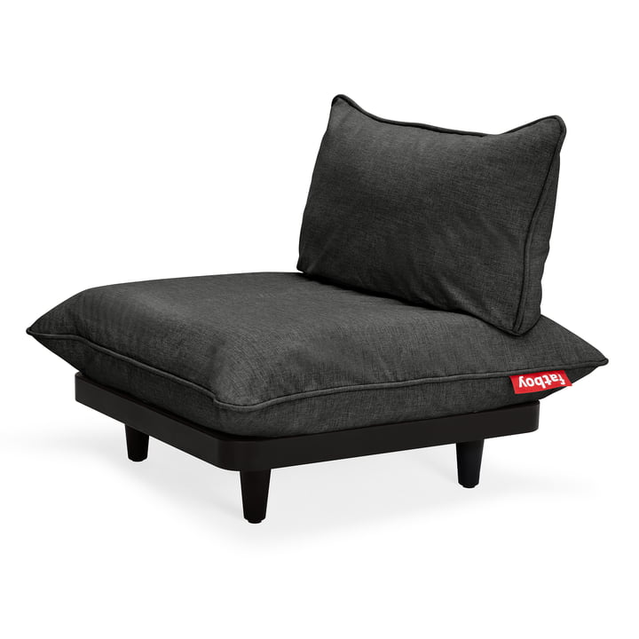Paletti Outdoor sofa fra Fatboy, mellemmodul, thunder grey