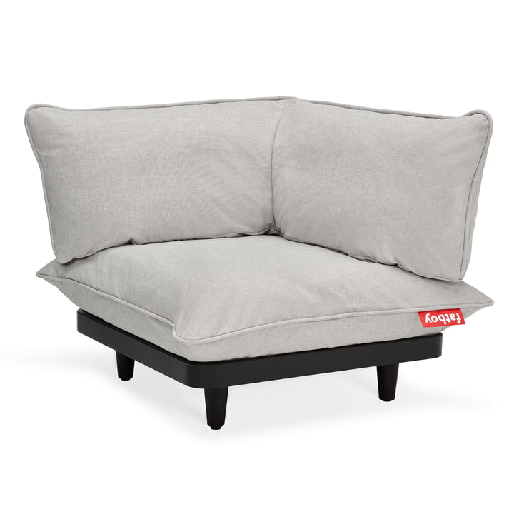 Paletti Outdoor sofa fra Fatboy, hjørnemodul, mist green