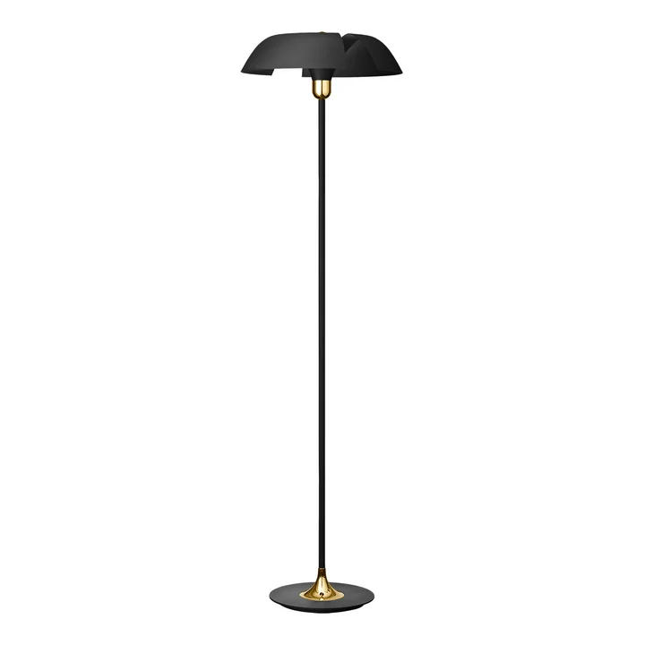 Cycnus gulvlampe fra AYTM, sort / guld