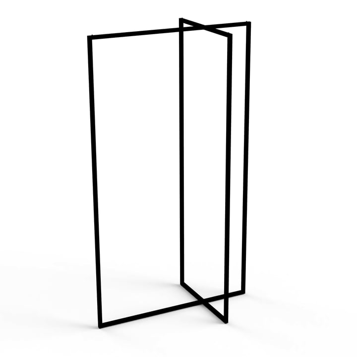 Roomsafari - Modular Frames stående frakke rack, sort