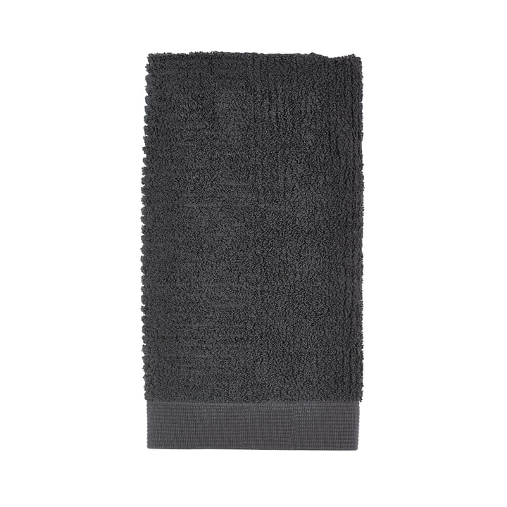 Det Classic håndklæde fra Zone Denmark, 50 x 100 cm, antracit