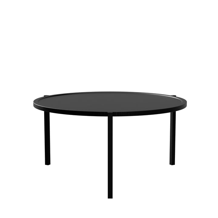 Sofabordet fra Nichba Design, Ø 90 cm, sort