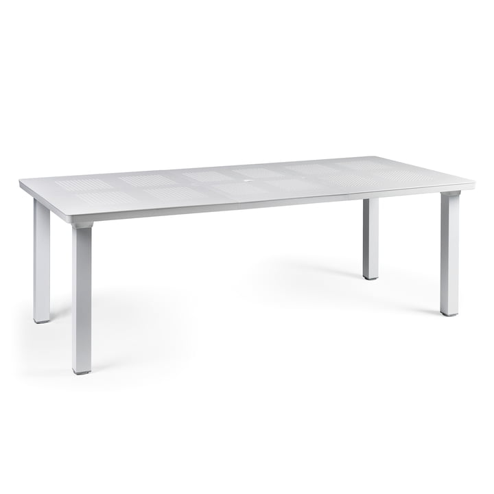 Levante udtræksbord af Nardi, 160/220 cm, bianco