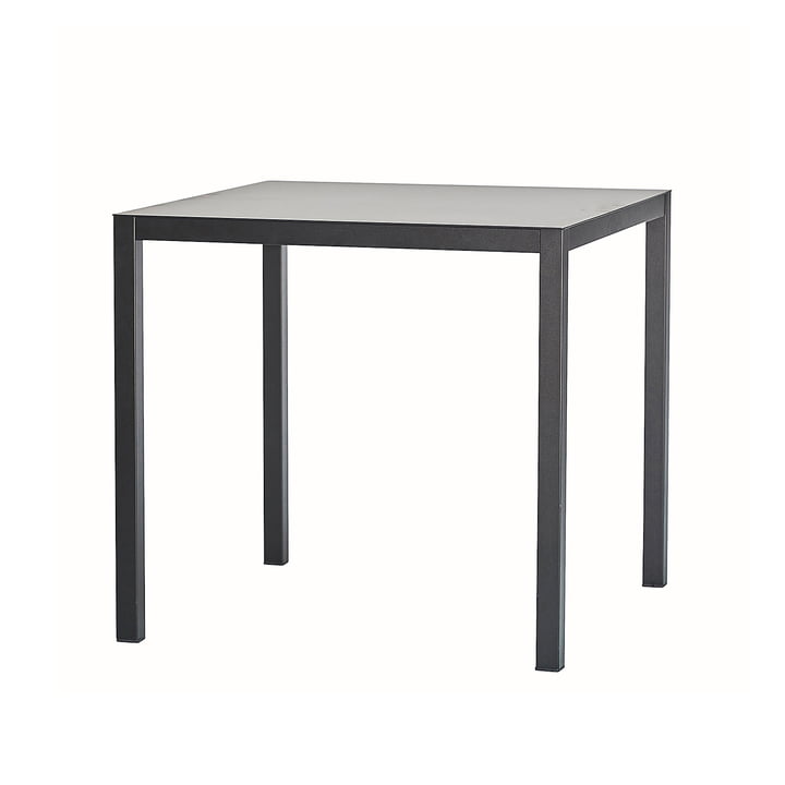 Aria bordet fra Fiam, 140 x 80 cm, sort
