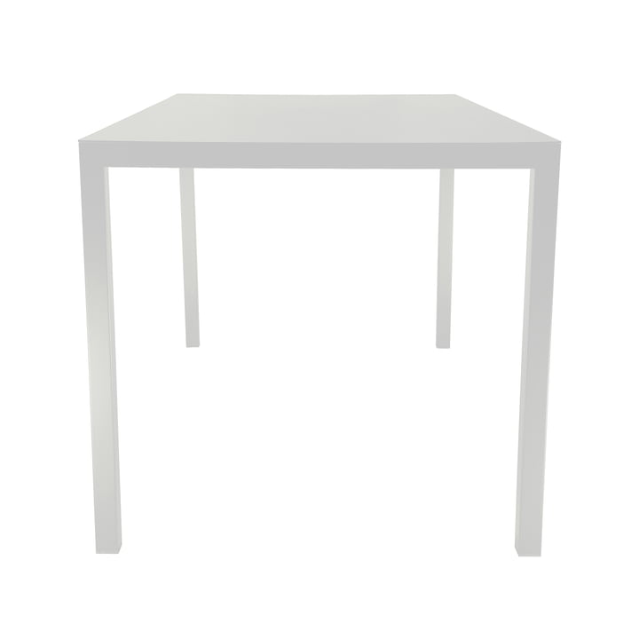 Aria bordet fra Fiam, 140 x 80 cm, hvidt