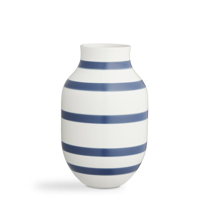 Omaggio Vase H 31 cm fra Kähler Design i blå