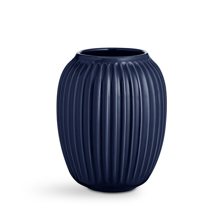 Hammershøi vase H 21 cm fra Kähler Design i indigo
