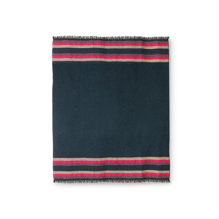 DORIS Vintage tæppe fra HKliving, 130 x 150 cm, mørkeblå