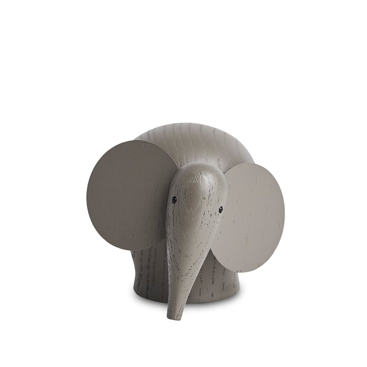 Nunu Elephant, størrelse Mini fra Woud lakeret i taupe eg