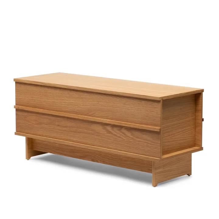 Correlations Bench lille af We Do Wood i naturlig eg