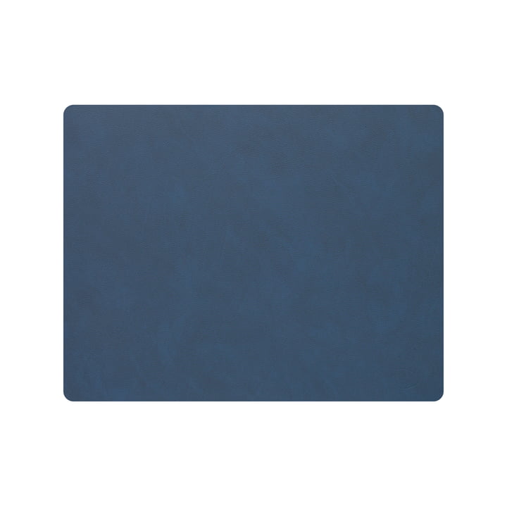 Dækkeserviet Square L 35 x 45 cm fra LindDNA i Nupo midnight blue