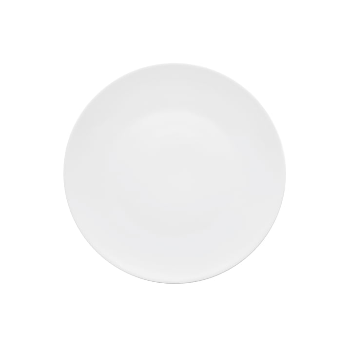 TAC Gropius morgenmadsplade af Rosenthal, 22 cm, hvid