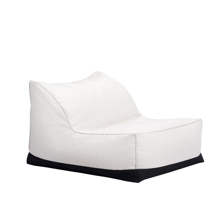 Storm Outdoor Lounge Chair Norr11 fra Norr11, 70 x 92 cm, linnekridt