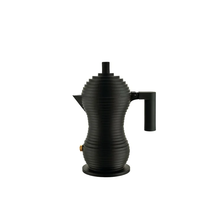 Pulcina espressomaskine 7 cl fra Alessi i sort