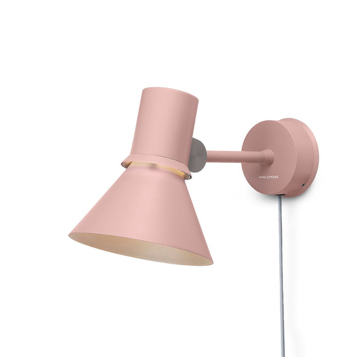 Type 80 Væglampe, lys rosa pink fra Anglepoise