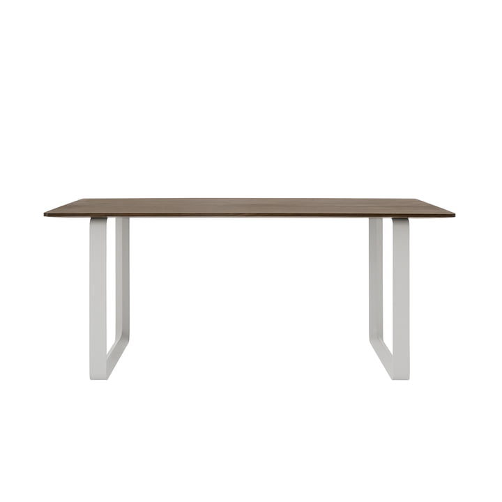 70/70 spisebord 170 x 85 cm fra Muuto i røget eg / grå