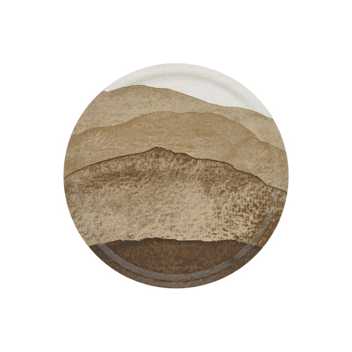 Joiku bakke fra Marimekko i farverne brun / mørkeblå / beige