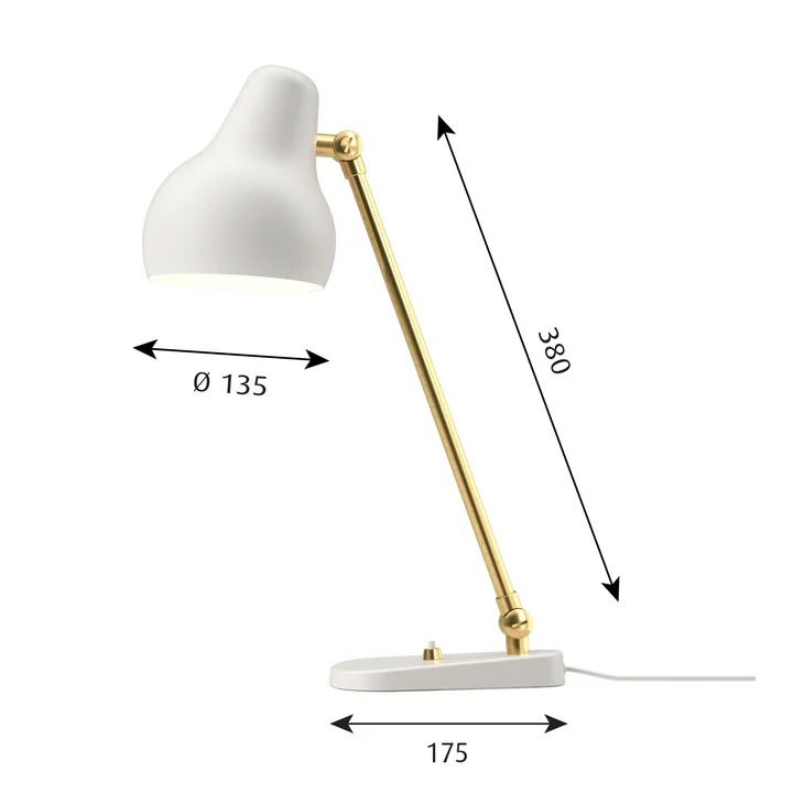 Louis Poulsen - VL38 LED bordlampe