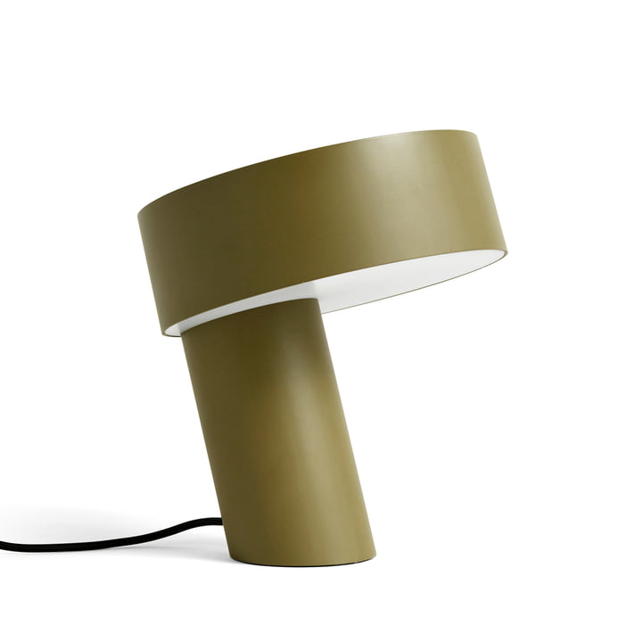 Slant bordlampe fra Hay i 28 cm i farven khaki