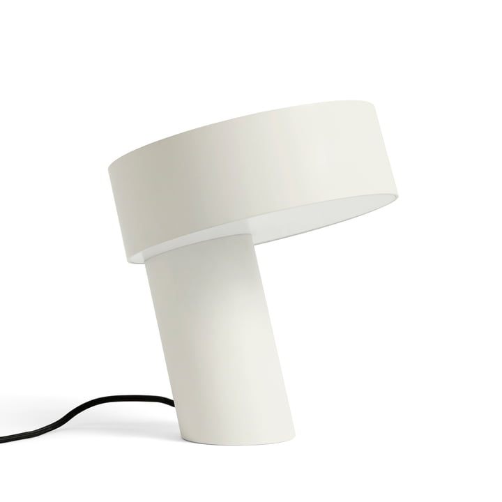Slant bordlampe fra Hay i 28 cm i farven hvid