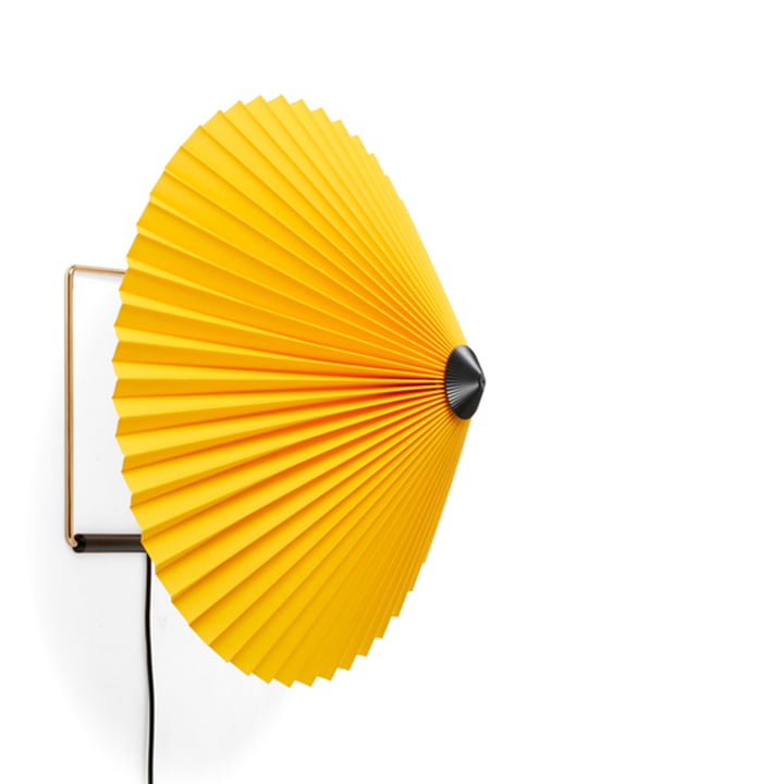Matin væglampe LED fra Hay Ø 38 cm i farven gul