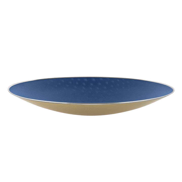 Cohncave skål fra Alessi med en diameter på 49 cm i farven blå