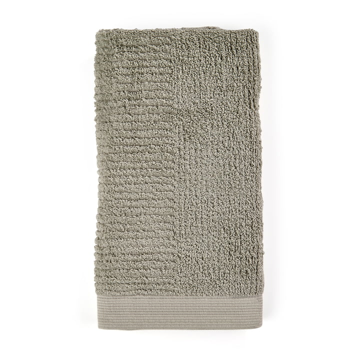 Det Classic håndklæde fra Zone Denmark, 50 x 100 cm, eucalyptus green