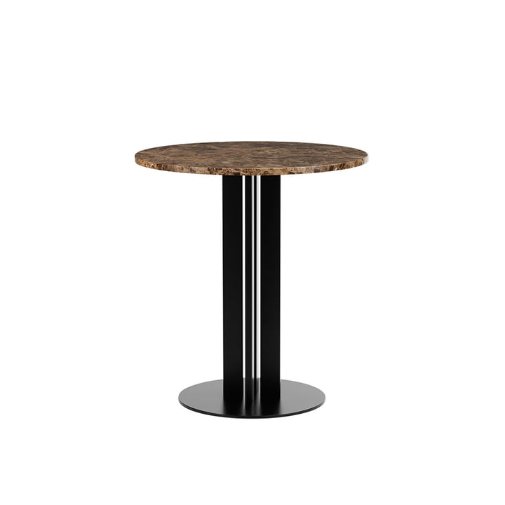 Scala bord Ø 70 x H 75 cm af Normann Copenhagen i marmorkaffe