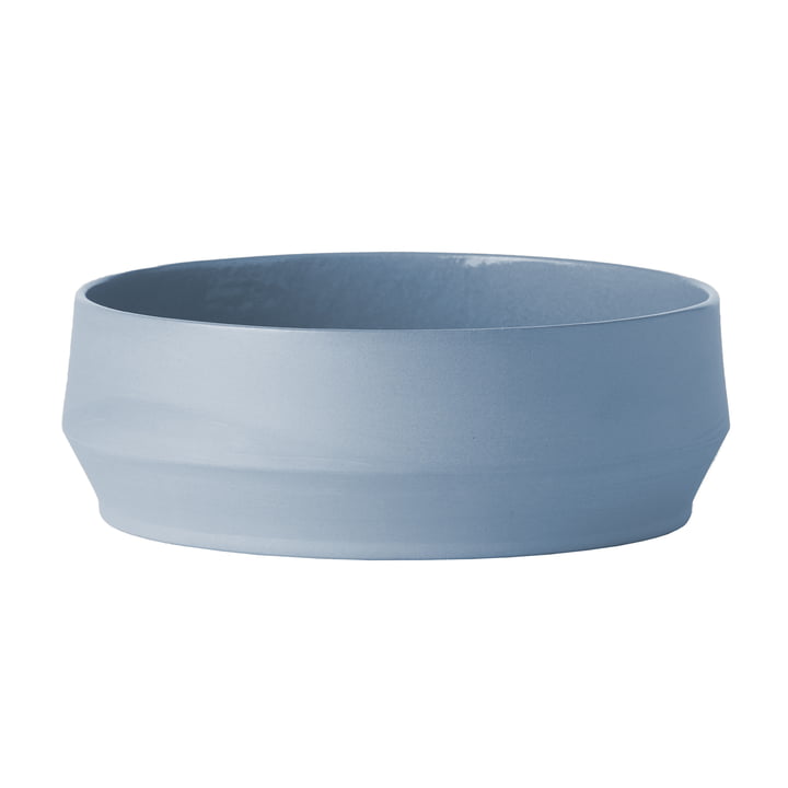 Unison keramikskål Ø 19 x H 6. Cm fra Schneid i babyblå