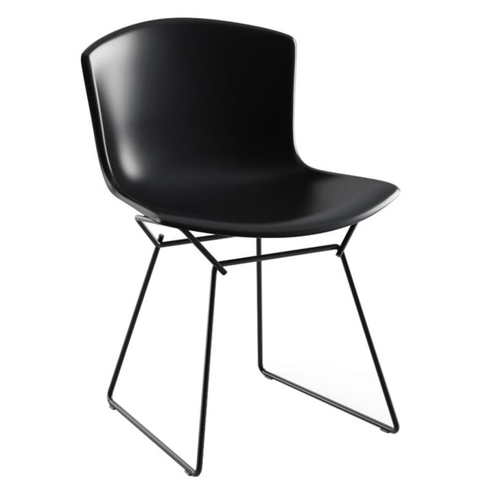 Knoll - Bertoia Plastic Side Chair, sort