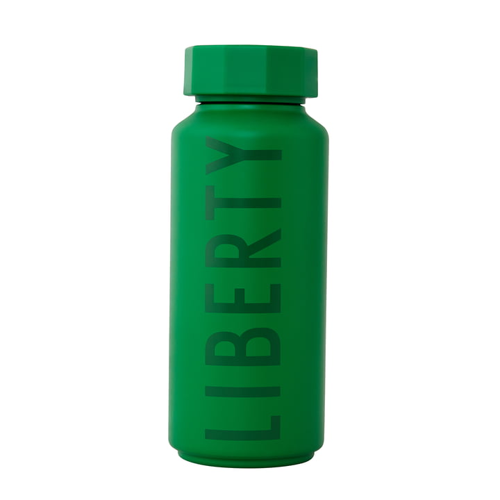 AJ Thermos Bottle Hot & Cold 0,5 l fra Design Letters i Liberty/græsgrøn