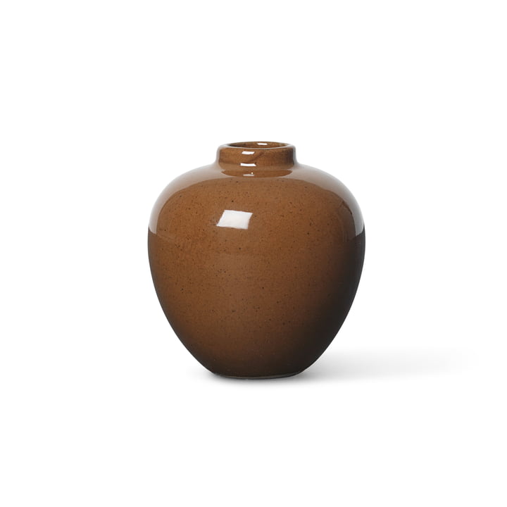 Ary Mini Vase fra ferm Living i farven brun
