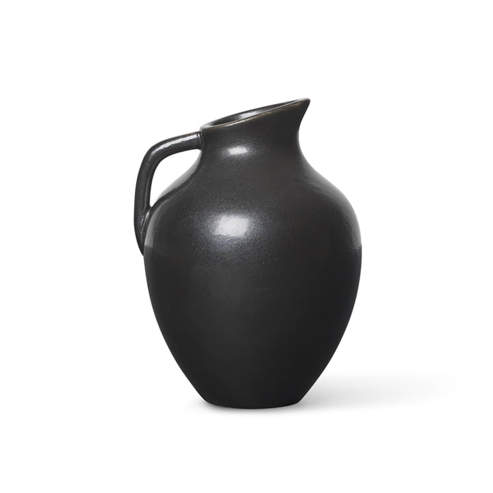 Ary Mini Vase fra ferm Living in the color charcoal