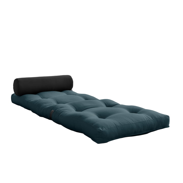 Wrap futon lænestol fra Karup Design i mørkegrå/petrolblå