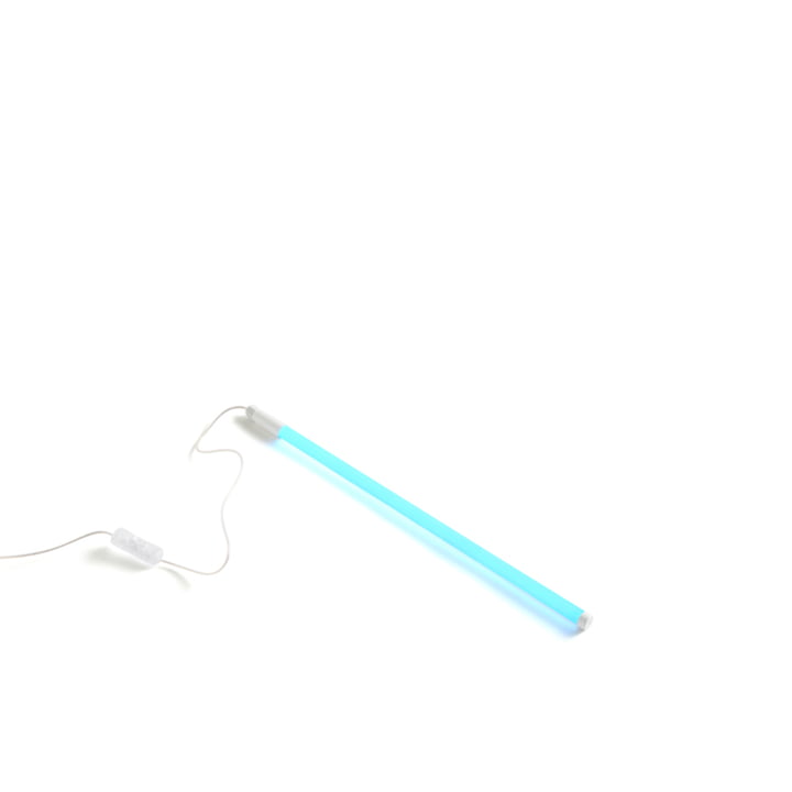 Hay - Neon LED lyspind, Ø 1,6 x L 50 cm, blå