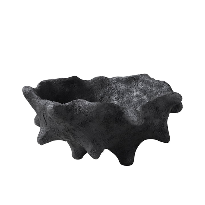 Mette Ditmer - Art Piece Chestnut dekorativ skål, sort