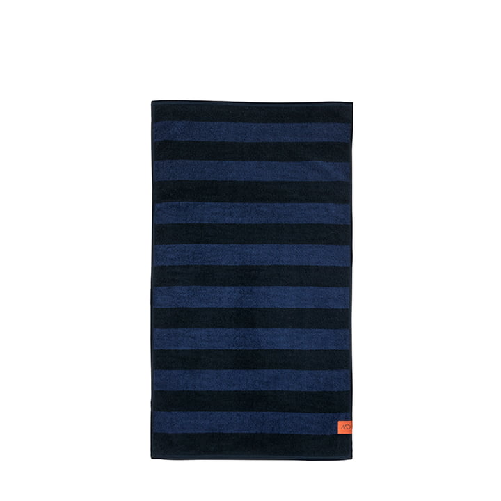 Aros håndklæde 50 x 90 cm af Mette Ditmer i midnight blue