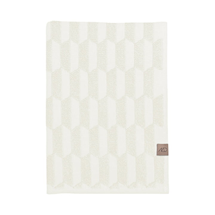 Mette Ditmer - Geo håndklæde 50 x 95 cm, off-white